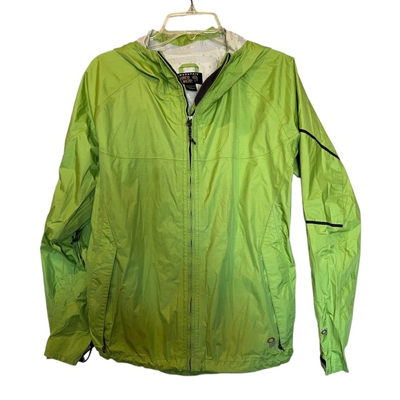 Mountain Hardwear Jackets & Blazers - Mountain Hardwear Conduit Silk waterproof green windbreaker jacket size large